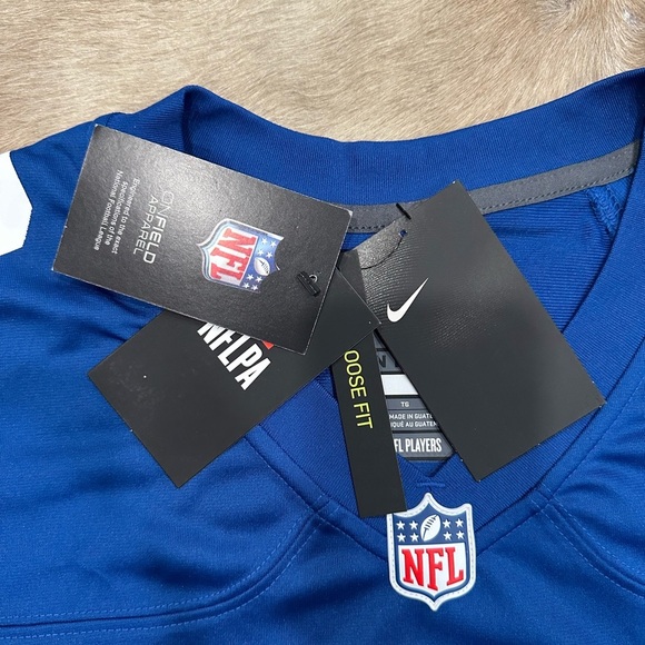 Nike On-Field NFL Indianapolis Colts Carson Wentz #2 Blue Jersey Mens XL NWT - Picture 6 of 7